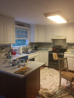 kitchen renovation, kitchen project, DIY, diy project, do it yourself, kitchen rehab, home depot, granite counters, chalkboard paint, milk paint, milkpaint, home improvement 