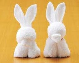 Expattern: Napkin Rabbit Bunny Pattern Instruction - Oshiboriart