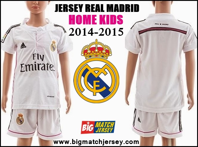 Jersey Kids Real  Madrid  Home 2014 2019 Big Match 