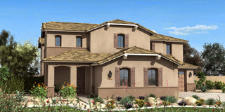 Woodside floor plan by Fulton Homes in Freeman Farms Gilbert 85298