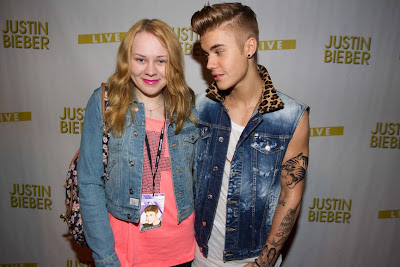 Justin Bieber from Meet and Greet,Helsinki