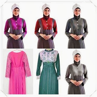 model baju gamis modern