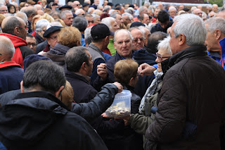 concentración jubilados y pensionistas por las pensiones