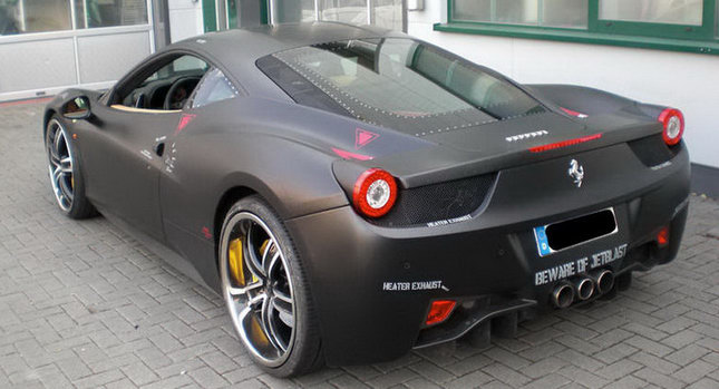  really special about this 458 Italia other than it's a new Ferrari and 