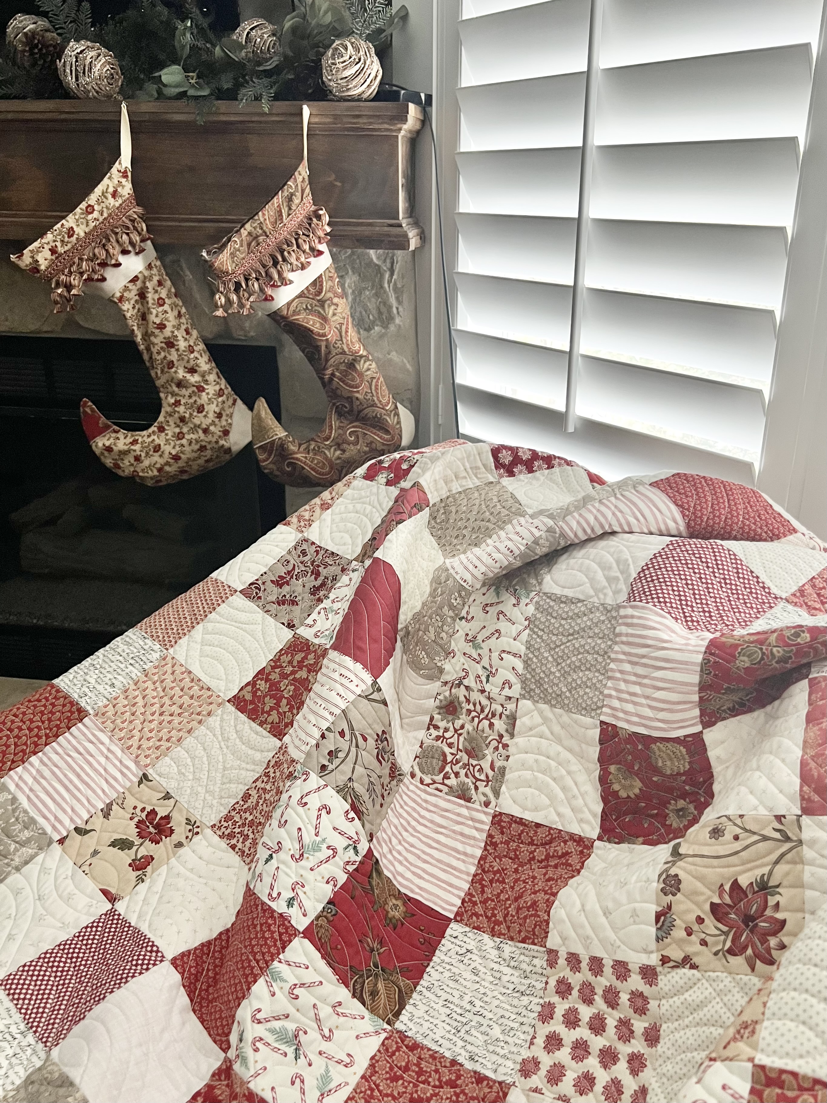 Liberty of London Nine Patch Quilt — Sweet Little Quilts