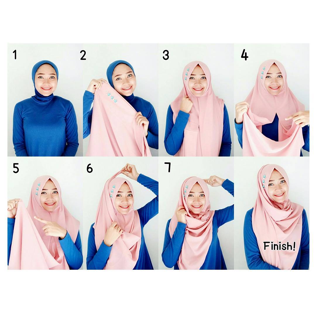 Fashion Hijab Yuk Lihat Cara Memakai Hijab Pashmina Simple Ada