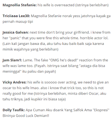 Netizen Indonesia Dan Luar Negri Kompak Bilang Istri Demian Over Acting