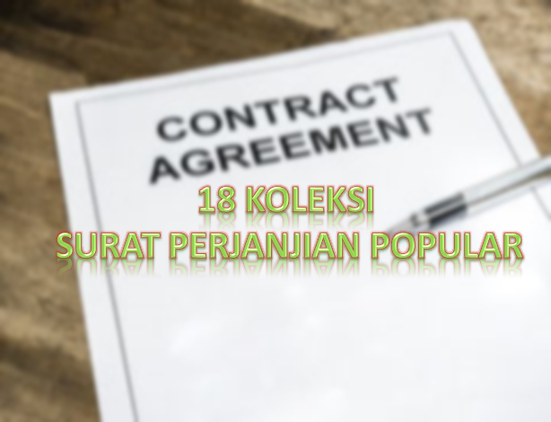 18 koleksi surat perjanjian popular