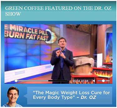 green coffee, green coffee bean, dr. oz, pelangsing badan, exitox green coffee