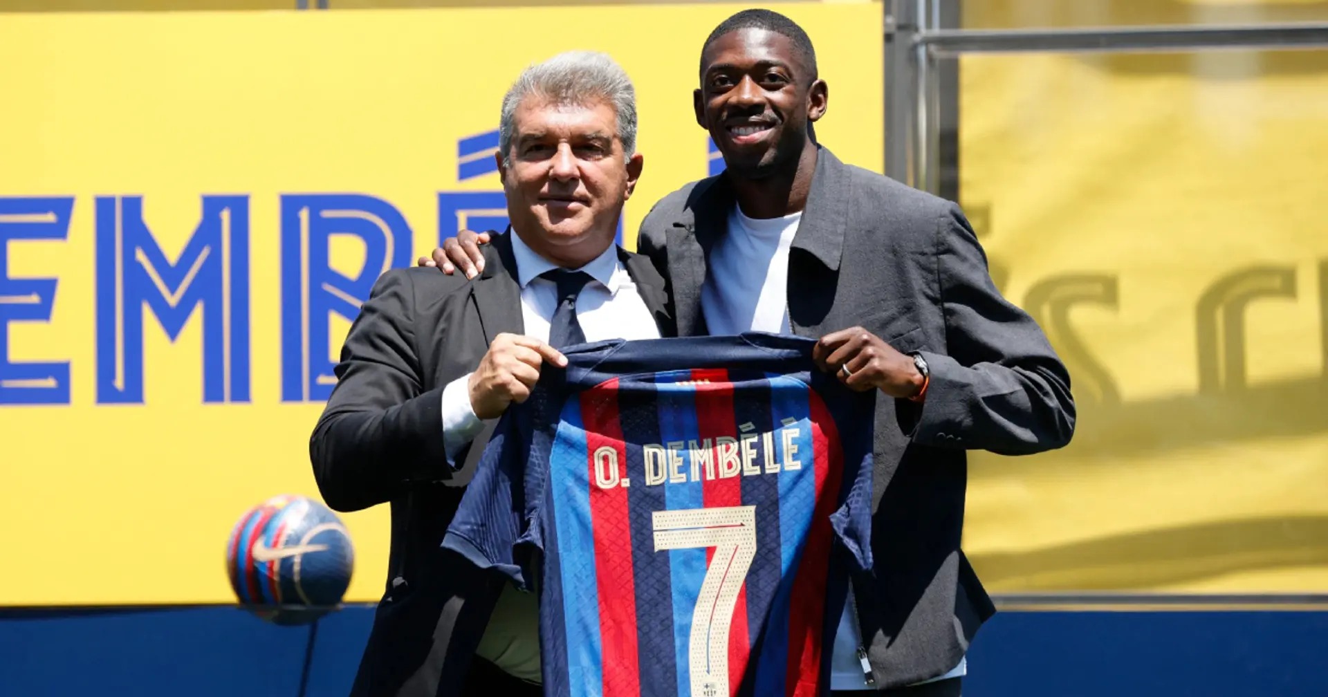 Ousmane Dembele's new Barcelona contract sees his wages reduced by 40%