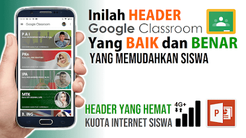 50 Contoh Gratis Header Google Classroom dan Google Form