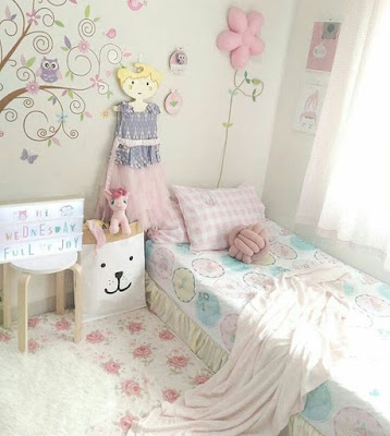 Desain Kamar Tidur Anak Perempuan Minimalis 