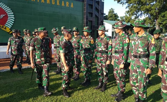  Gubernur Akademi Militer Kunjungi OJT Taruna di Yonif PR 503 Kostrad di Mojokerto