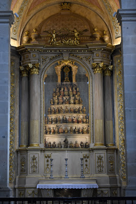 Interior da Basílica do Bom Jesus do Monte em Braga