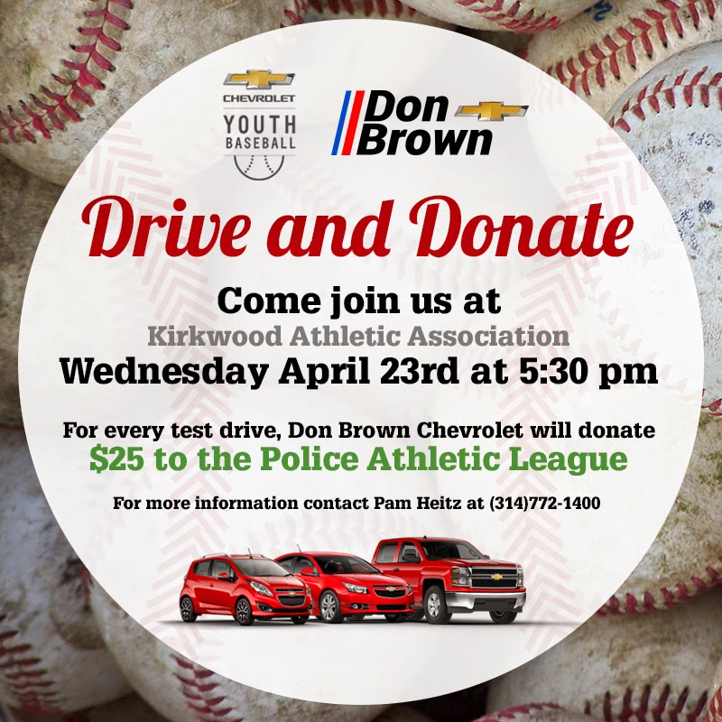 Don Brown Chevrolet & Chevy Youth Baseball Test Drive Fundraiser!