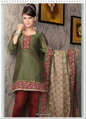 Churidar Salwar Kameez Beautiful Designs