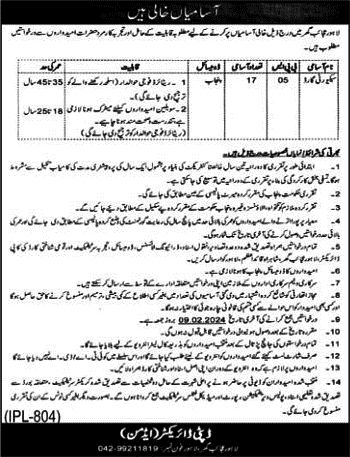 Security Guard Jobs in Lahore Museum 2024