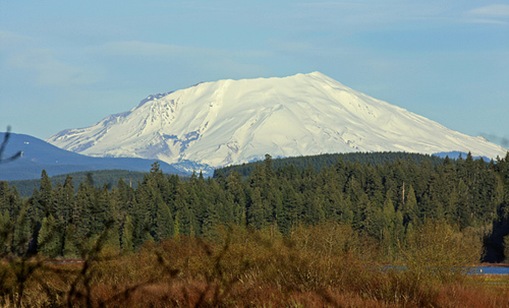 St Helens from Silver lake2