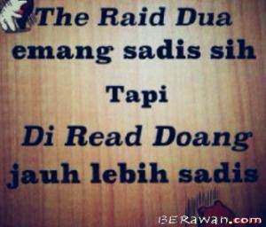 The raid dua emang sadis tapi di read doank jauh lebih 