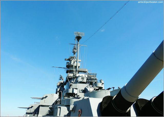 USS Massachusetts en el Museo de Battleship Cove 