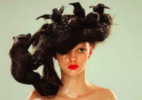 Funny, strange and crazy hairstyles - 30 Pics