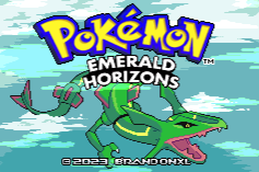 Pokemon Emerald Horizons (GBA)