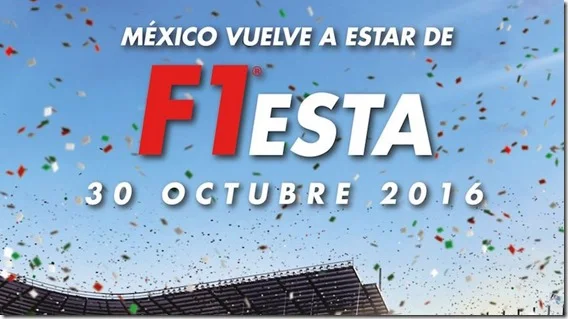 Formula 1 en 29 de Octubre 2016