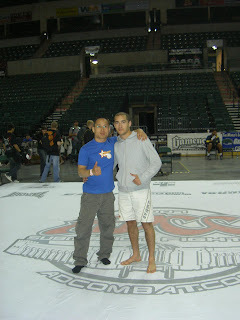 Dao et Nico, sur le tapis de l'ADCC