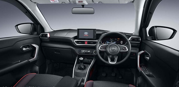 Kabin interior Toyota Raize