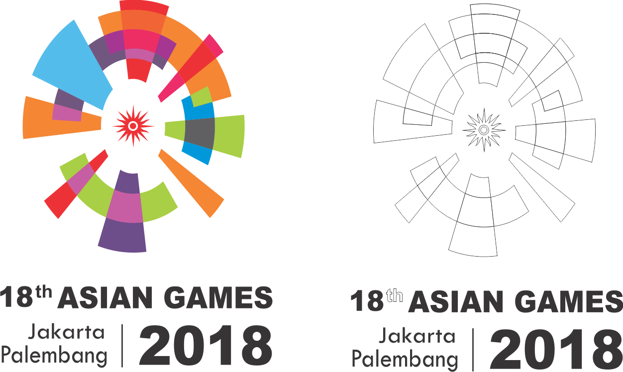 Logo dan Maskot Baru Asian Games 2018 - Free Format Vector 