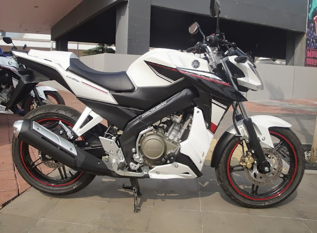 modifikasi motor vixion 2015 warna putih