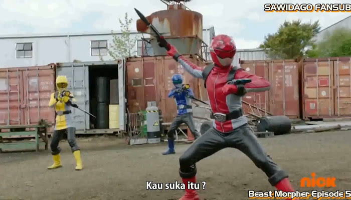 Power Ranger Beast Morpher Episode 5 Subtitle Indonesia