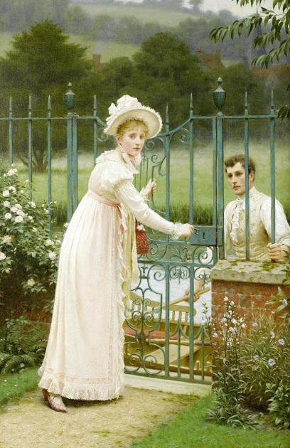 where there is a will,Edmund Blair Leighton,genre painting