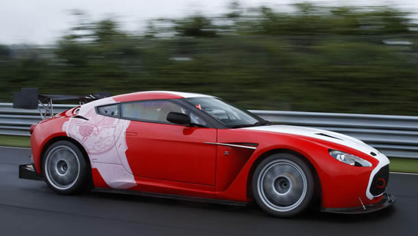 2011 Aston Martin V12 Zagato Race car