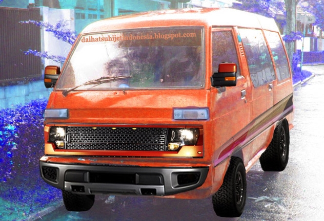 Daihatsu Hijet  Daihatsu Hijet  1000  Modifikasi 