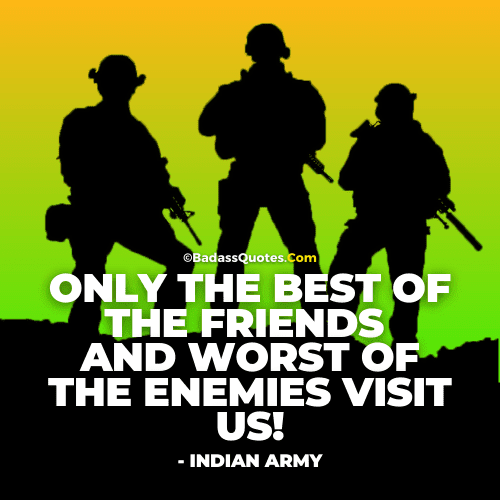 28 Motivational Indian Army Quotes Status Captions To Feel Proud Badass Quotes