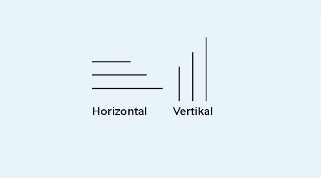 Garis Vertikal dan Horizontal