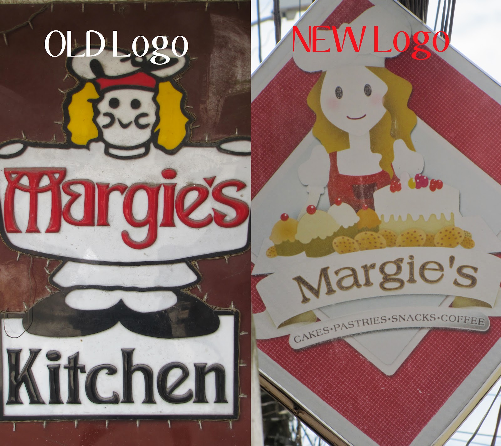 FTW! Blog, Margie's Kitchen Old Logo vs New Logo, Margie's Kitchen Butuan, Butuan City, #085eatdrink