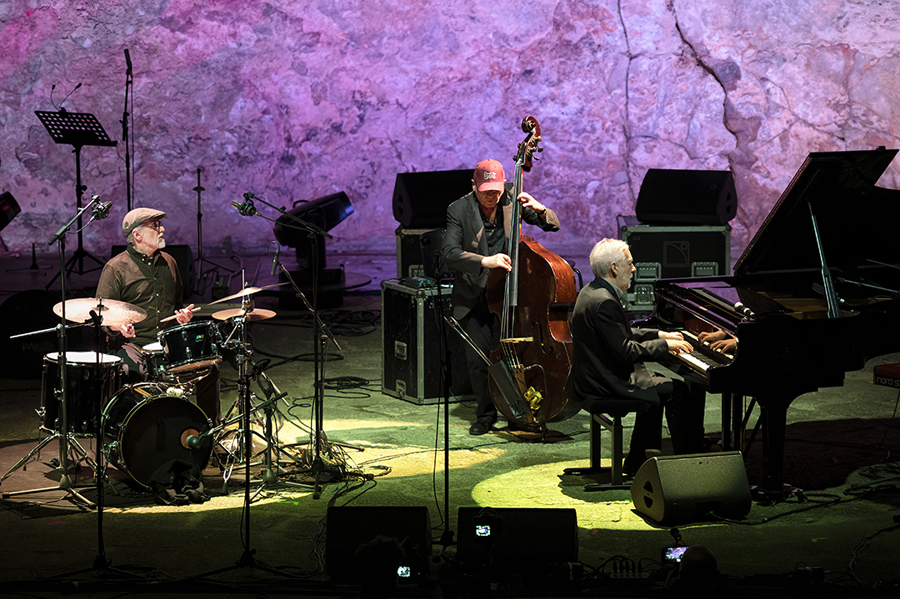 Ignasi Terraza amb Aldo Caviglia i Horacio Fumero, Teatre Grec, Barcelona, 25/9/22