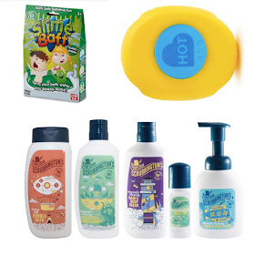 Sensory seeker bathing products