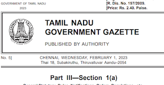 PUBLIC DEPARTMENT - (Special-A) - Amendment to the Indian Administrative Service (Pay) Rules, 2016. பொதுத்துறை - (சிறப்பு-A) - இந்திய நிர்வாக சேவை (ஊதியம்) விதிகள், 2016 இல் திருத்தம் - PDF