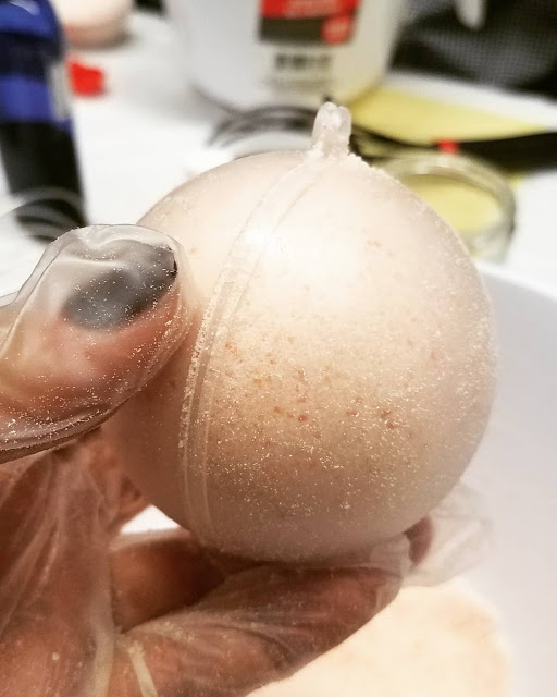 bath bomb, citrus, grapefruit, self care, cleveland, homemade