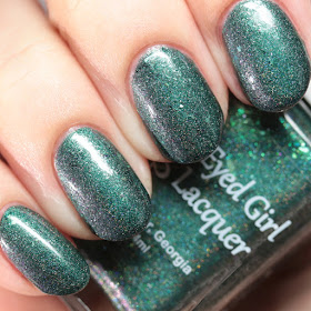 Blue-Eyed Girl Lacquer Green's Alexandrite with Me