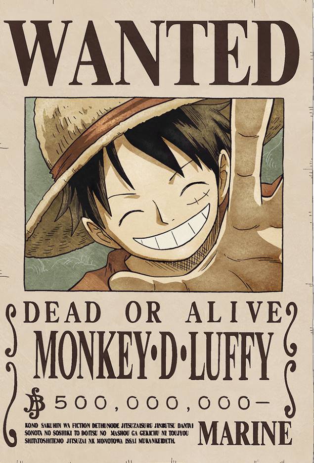 one piece zoro bounty