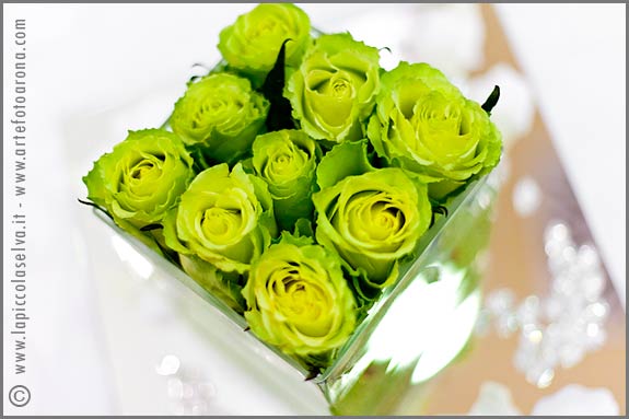 Fresh Green Wedding Flower Bouquet