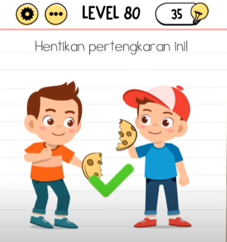 Hentikan Pertengkaran Ini Brain Test