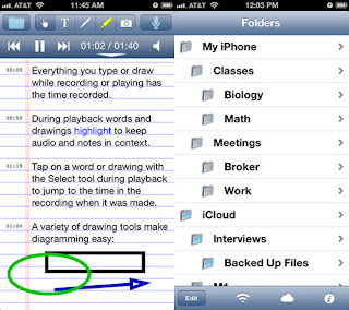 app android Audio Note