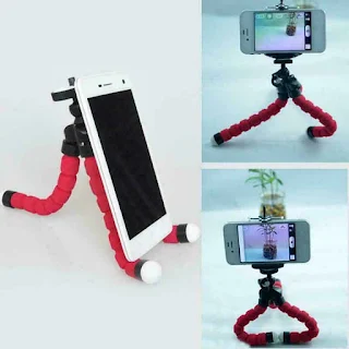 Universal mobile phone stand/camera Tripod Can rotate at 360 degrees and support mobile phones below 5.5 inches hown - store