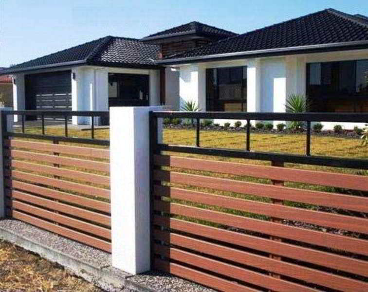 20 desain pintu  gerbang  rumah minimalis  modern mewah 