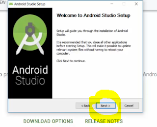 How to downlaod and install android studio